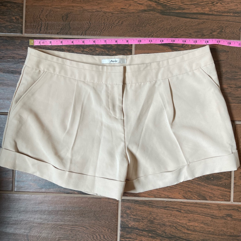 Khaki Papaya Shorts